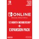 Nintendo Switch Online 12 Month Individual Membership + Expansion Pack eShop-Key [EU]